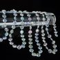 KUPOO 99 ft Clear Crystal Like Beads by the roll - Wedding Decorations (Color...