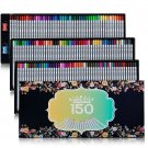 SUDEE STILE Colored Pencils 150 Unique Colors (No Duplicates) Art Drawing Col...