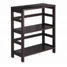 Winsome Wood 92326 Leo Model Name Shelving, Small and Large, Espresso no basket