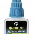 DAP 7079800155 00155 0.85 oz Rapid Fuse Fast Curing All Purpose Adhesive, Clear