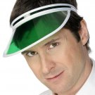 Smiffy's Poker Visor Costume Accessory, Green, Adult
