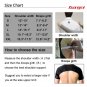 Kuangmi Double Shoulder Support Brace Strap Wrap Neoprene Protector (XX-Large)