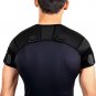 Kuangmi Double Shoulder Support Brace Strap Wrap Neoprene Protector (XX-Large)