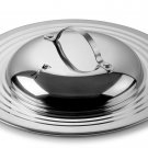 Stainless Steel Universal Lid with Adjustable Steam Vent, Fits All 7 Inch to ...