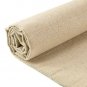 Caydo Linen Needlework Fabric, Plain Solid Colour Linen Fabric Cloth Hemp Jut...