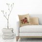 Caydo Linen Needlework Fabric, Plain Solid Colour Linen Fabric Cloth Hemp Jut...