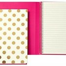 kate spade new york Spiral Notebook - Gold Dots