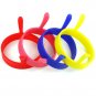 ILJILU 4 Pcs Kitchen Cooking Silicone Fried Oven Poacher Pancake Egg Poach Ri...