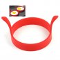 ILJILU 4 Pcs Kitchen Cooking Silicone Fried Oven Poacher Pancake Egg Poach Ri...