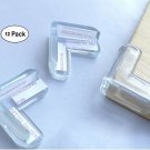 Corner Guards (12 Pack) Clear Corner Protectors | High Resistant Adhesive Gel...