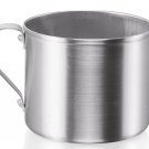 IMUSA USA R200-12W Aluminum Mug for Stovetop Use or Camping 1.25-Quart, Silver