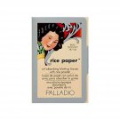 Palladio Rice Paper Tissues, Translucent, Face Blotting Sheets with Natural R...