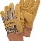Carhartt Men's Suede Work Glove with Knit Cuff Large Brown