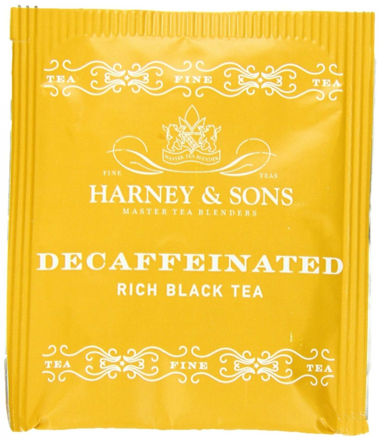Harney & Sons Black Tea, Decaffeinated, 50 Tea Bags