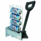 Pittsburgh 62951 Multi-Load 6 Aluminum Can Crusher Heavy Duty by HFT Silver