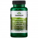 Swanson Rhodiola Ashwagandha Ginseng Complex Mood Energy Immune Function Nerv...