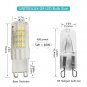 G9 LED Bulbs 5W(40W Equivalent) 400LM, Daylight White 5000K, 360 Degree Omni ...