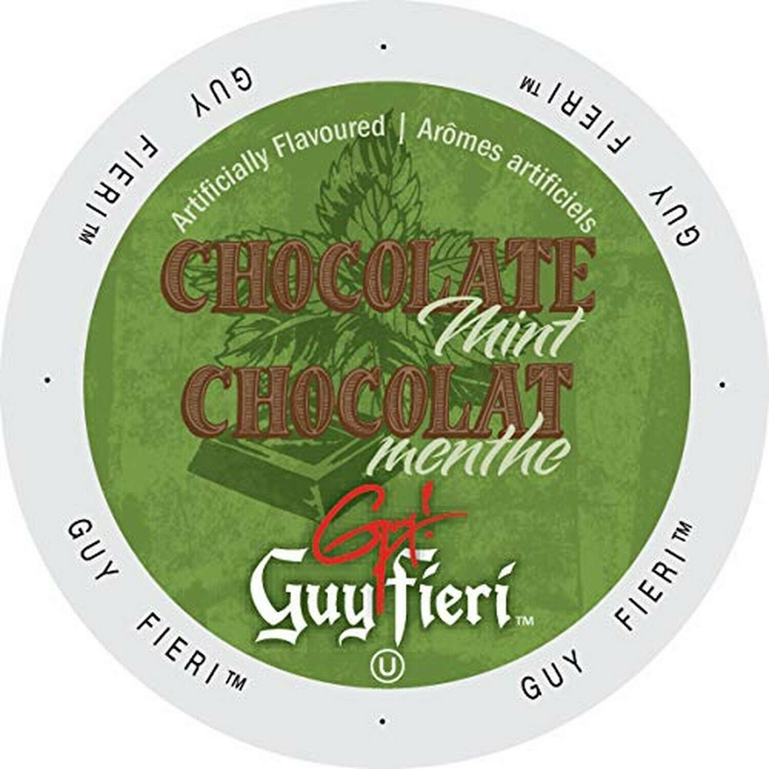 Guy Fieri Flavortown Roasts Coffee, Chocolate Mint, .35 Oz, 24 Count