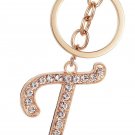 Keychain for Women AlphaAcc Purse Charms for Handbags Crystal Alphabet Initia...