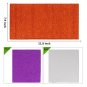 MeCamping A4 Glitter EVA Sponge Paper Foam Sheet Faux Vinyl Leatherette Fabri...