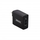45W 3-Port USB-C Travel Adapter Charger | Multiple Plug Support (EU/UK/USA) |...