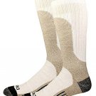 Dickies Steel Toe Shin Protector Boot Length Crew, White, 4 Pair