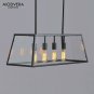 Modvera Lighting 60W Edison Light Bulb - Omni Directional Squirrel Cage Filam...