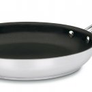 Cuisinart 722-30HNS Chef's Classic Stainless Nonstick 12-Inch Open Skillet wi...
