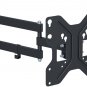 Husky Mount Full Motion TV Wall Mount Bracket Heavy Duty Articulating Tilt Sw...