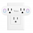 Smart Plug - Voion Dual Mini Smart Socket with Energy Monitoring and Timer Fu...
