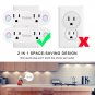 Smart Plug - Voion Dual Mini Smart Socket with Energy Monitoring and Timer Fu...