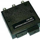 Philmore Deluxe High Isolation 2-Way Coaxial A/B Switch Fully Shielded with Z...