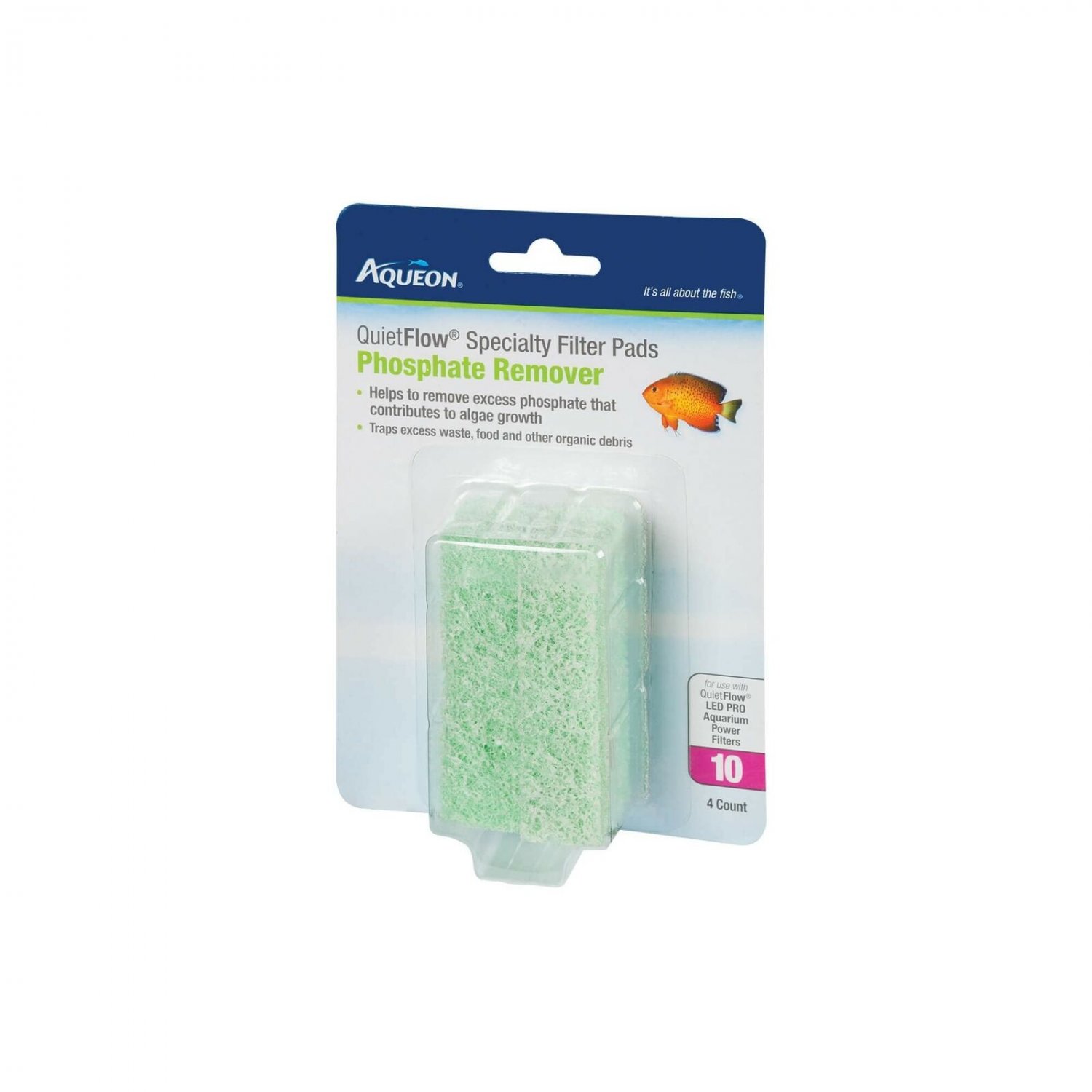 Aqueon Phosphate Remover for QuietFlow LED PRO Filter 10 .1 LB