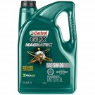 Castrol 03063 GTX MAGNATEC 5W-20 Full Synthetic Motor Oil, 5 Quart, 3 Pack