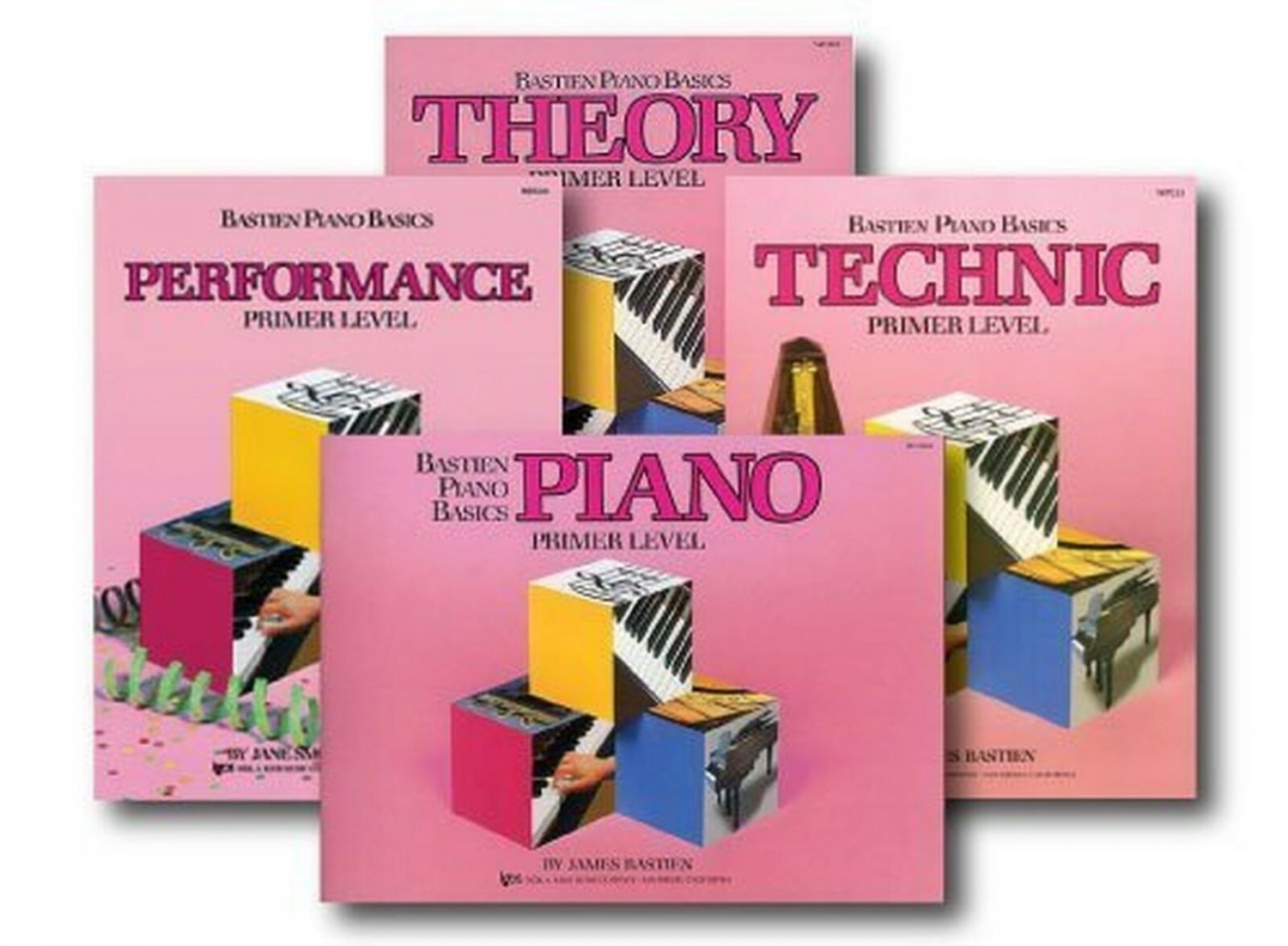 Bastien Piano Basics Primer Level - Learn to Play Four Book Set - Includes Pr...
