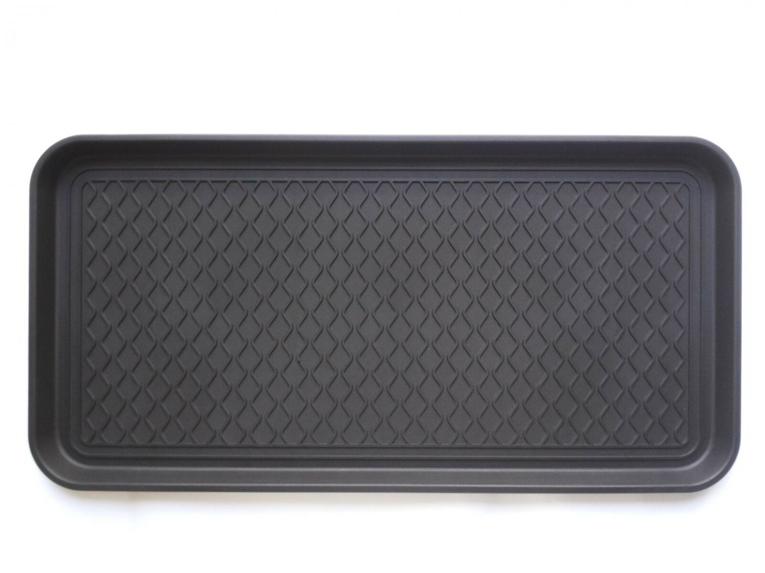 Ottomanson TRY400-30X15 Multi-Purpose Indoor & Outdoor Waterproof Tray, 15" x...