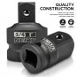 Neiko 30223A Impact Adapter and Reducer Set, 8 Piece | Cr-V | SAE