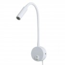 Agese 3W LED Wall Sconces Wall Mounted Reading Lamp Wall Light Cord Headboard...