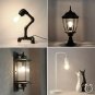 Ascher 60 Watt Equivalent, E26 LED Filament Light Bulbs, Daylight White 4000K...