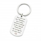 Any Man can be Father Gift Thank You for Loving me as Your own Step dad Stain...