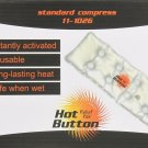 Relief Pak Hot Button Instant Reusable Hot Compress, Standard
