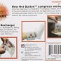 Relief Pak Hot Button Instant Reusable Hot Compress, Standard
