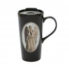 Vandor Doctor Who Weeping Angel Heat Reactive Ceramic Travel Mug (54812)