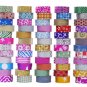 60 Rolls Glitter Washi Tape Set, Washi Masking Decorative Tapes for DIY Decor...