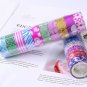 60 Rolls Glitter Washi Tape Set, Washi Masking Decorative Tapes for DIY Decor...