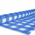 Exquisite 40 Inch. x 100 Ft. Gingham Plastic Tablecloth Roll, Checkerboard De...