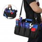 WORKPRO 14-inch Tool Bag, Multi-pocket Tool Organizer with Adjustable Shoulde...