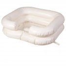 DMI Portable Shampoo Basin, Deluxe Inflatable Shampoo Basin, White