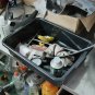 Qsbon Commercial Plastic Bus Box/Tote Box, Black Bus Tub/Wash Basin Tub, Set ...