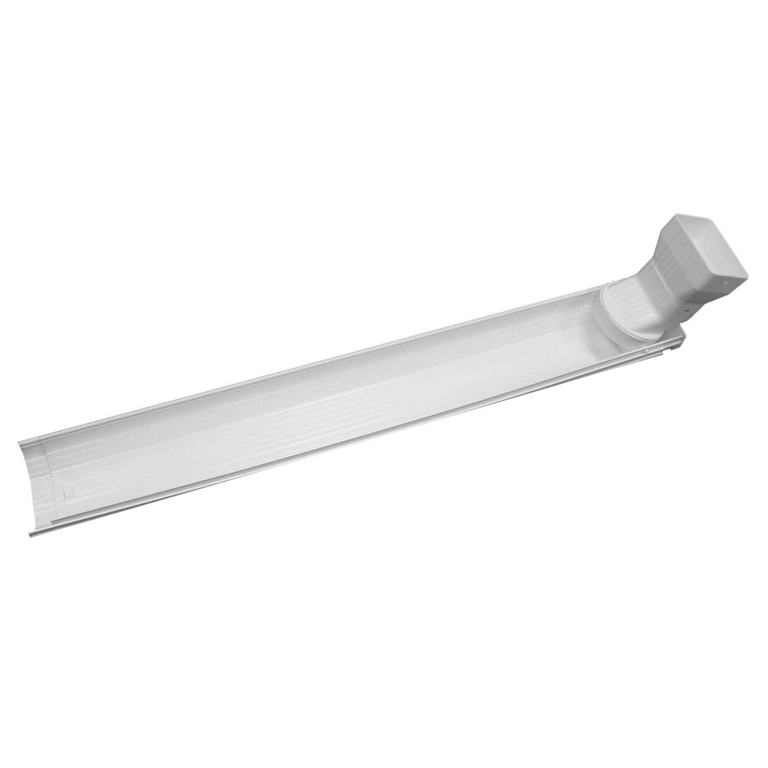 Genova AW475 Adjust-a-spout Splashblock, 2-Inch by 3-Inch, White